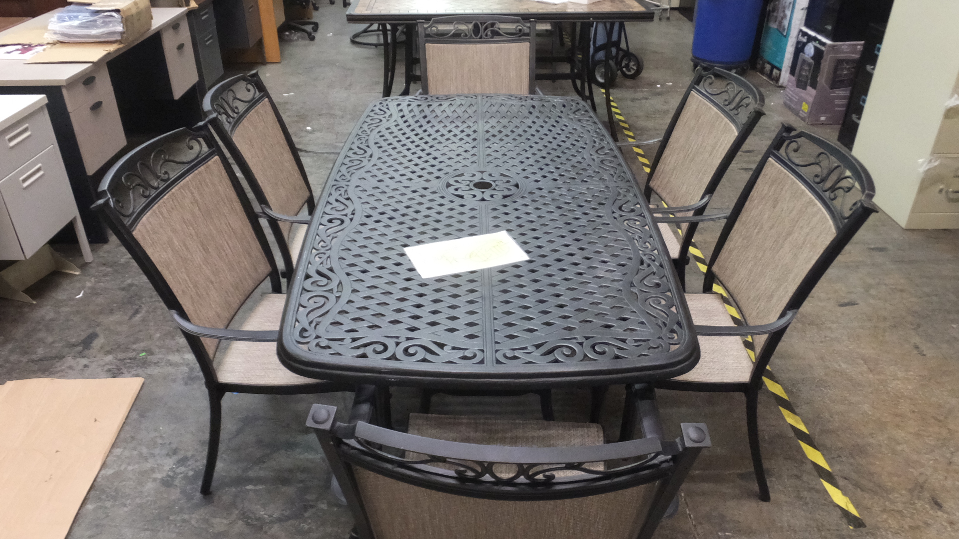 Hampton Bay Santa Maria 7Piece Dining Patio Set 499.99 Business